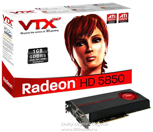 VTX3D Radeon HD 5850