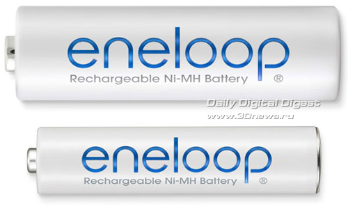 Sanyo eneloop Rechargeable Ni-MH Batteries