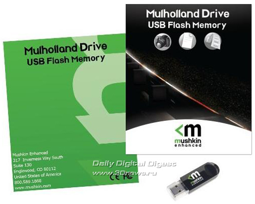 Mushkin Mulholland USB Flash Drive