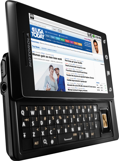 Motorola DROID: первый смартфон на базе Android 2.0