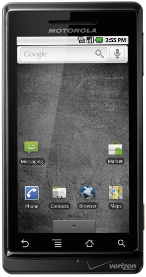 Motorola DROID: первый смартфон на базе Android 2.0