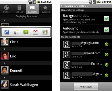 ��������� �� Google Android 2.0 ������������ ����������