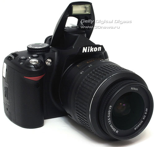 Nikon D3000. Вид общий