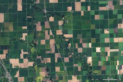 Урожайность полей подымают спутники и GPS