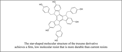 Молекула производного соединения труксе
		<!--
