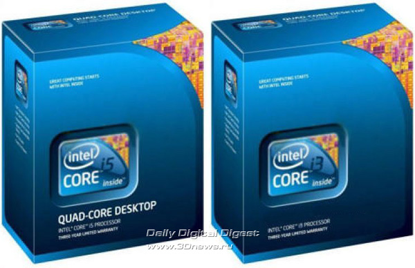 Intel 32nm Core i3 / Core i5 Processors