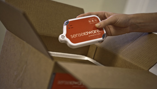 GPS-трекер SenseAware для отслеживания грузов