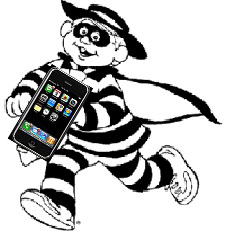 iphone burglar