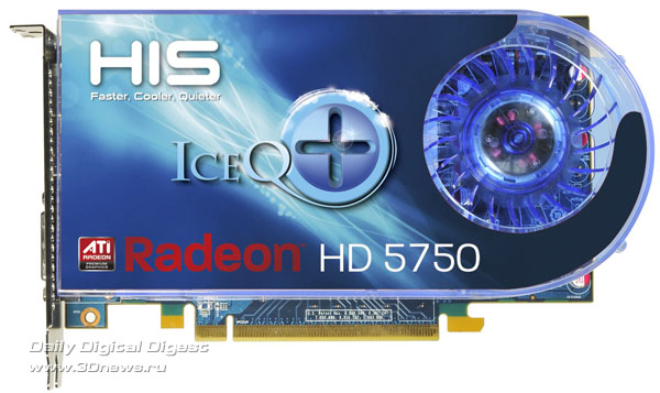 HIS HD 5750 IceQ+ 1GB GDDR5