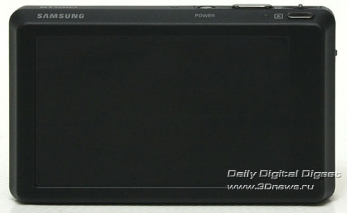 Samsung ST550. Вид сзади.