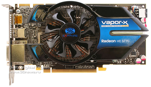 Sapphire Radeon HD 5770 Vapor-X 1GB GDDR5