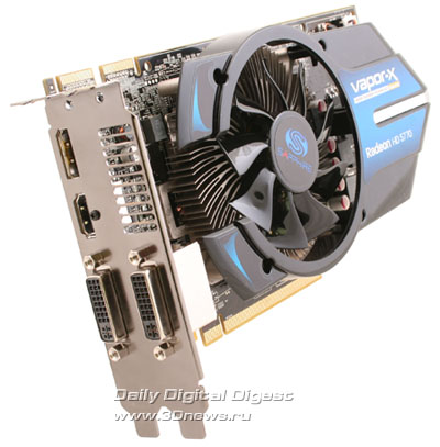 Sapphire Radeon HD 5770 Vapor-X 1GB GDDR5