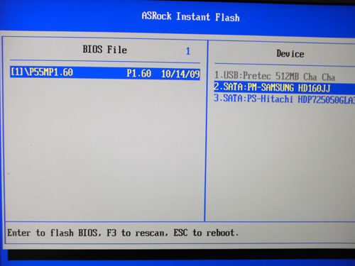 ASRock P55M Pro Instant-Flash