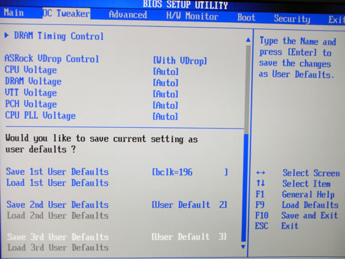 ASRock P55M Pro OC Profile