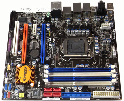 ASRock P55M Pro плата
