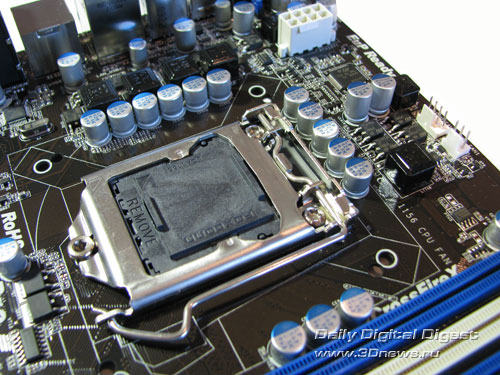 ASRock P55M Pro сокет