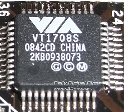 ASRock P55M Pro звуковой контроллер