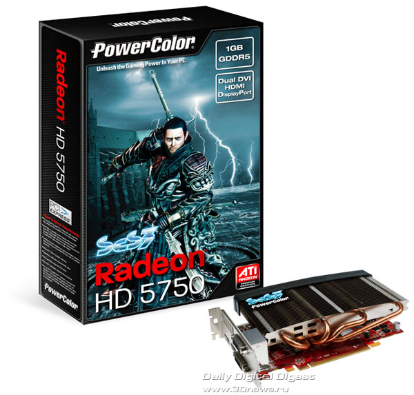 PowerColor SCS3 Radeon HD 5750 1GB GDDR5