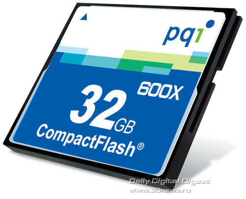 PQI 32GB 600X CF Card
