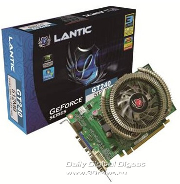 Lantic GeForce GT 240 512MB GDDR5
