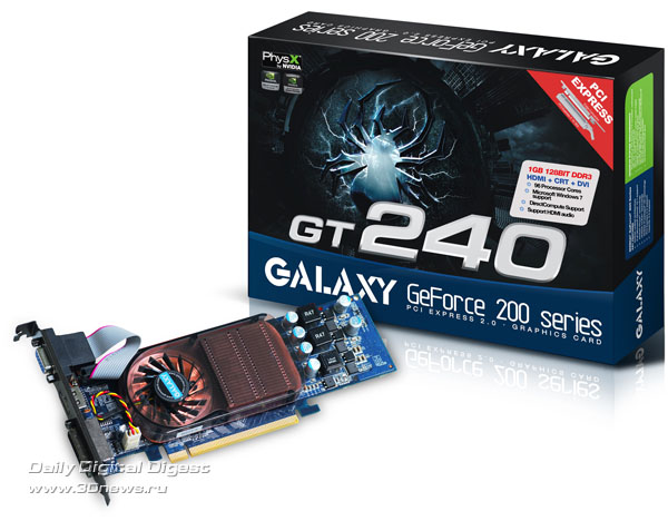 Galaxy GT240 1GB D3