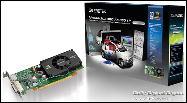 Leadtek NVIDIA Quadro FX 380 LP