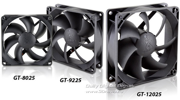 GlacialTech GT-8025, GT-9225 и GT-12025