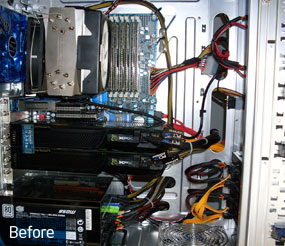 Cosmos Blue Motion Flow