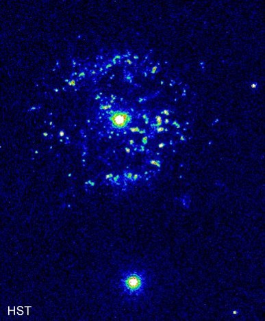 T Pyxidis, снимок Hubble