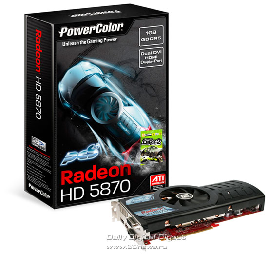 PowerColor PCS+ Radeon HD 5870 1GB GDDR5