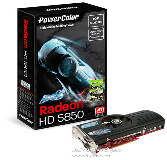 PowerColor PCS+ Radeon HD 5850 1GB GDDR5
