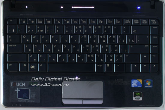 HP Pavilion dv3-2220er. Клавиатура