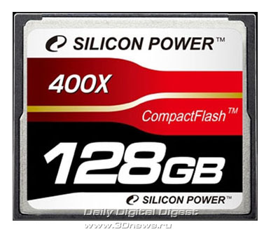 Silicon Power 400X 128GB CompactFlash Card
