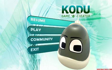 Игру-конструктор Kodu Game Lab портировали на ПК
