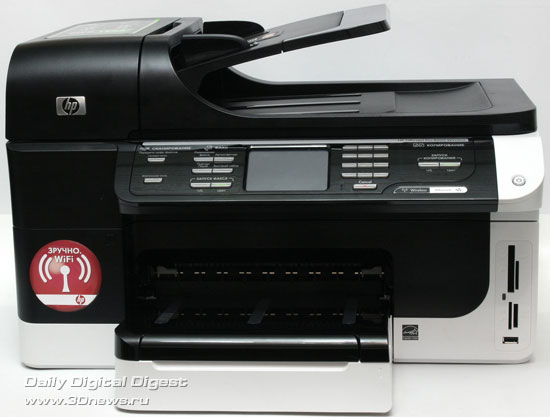HP Officejet Pro 8500 Wireless (a909g). Вид спереди