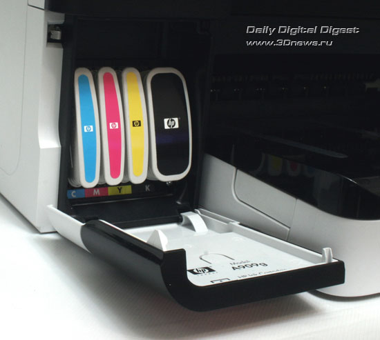 HP Officejet Pro 8500 Wireless (a909g). Отсек установки картриджей