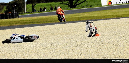 Jorge Lorenzo crash