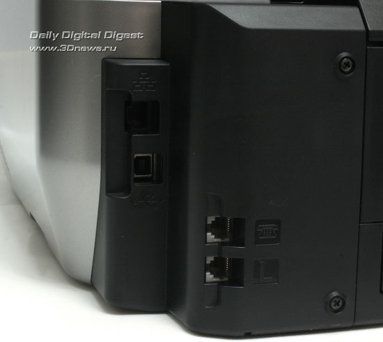 Canon PIXMA MX870. Коммуникационные разъемы