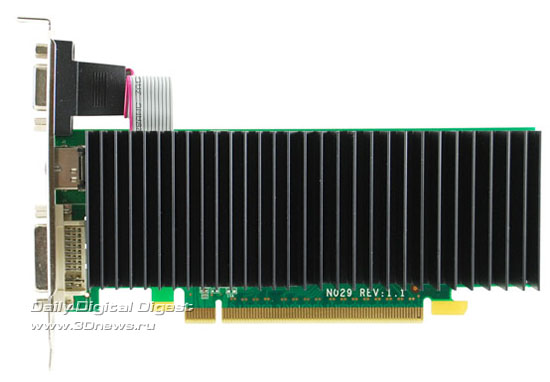EVGA GeForce 210 with Passive Heatsink