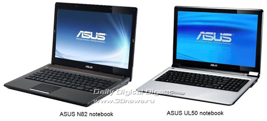 ASUS New Laptops With NVIDIA Optimus