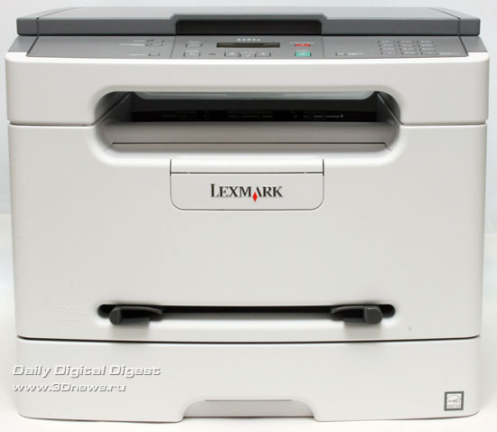 Lexmark x203n. Вид спереди