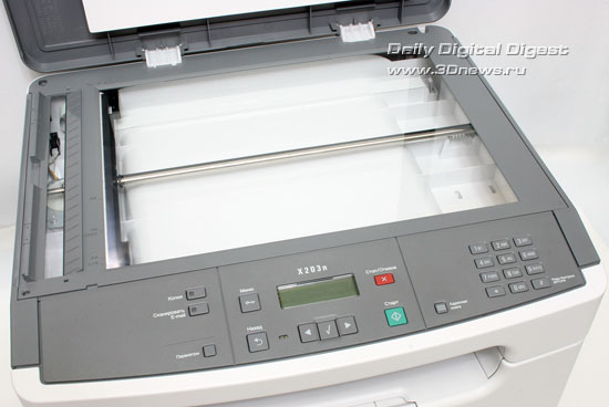 Lexmark x203n. Модуль сканера