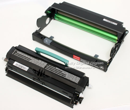 Lexmark x203n. Тонер-картридж и фотобарабан