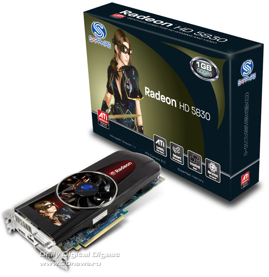 Sapphire Radeon HD 5830 1GB GDDR5