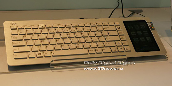 Cebit 2010: компьютер в клавиатуре от ASUS