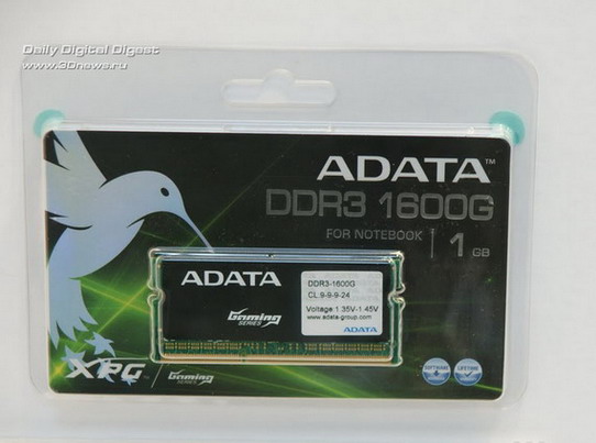 DDR3 1600G notebook
