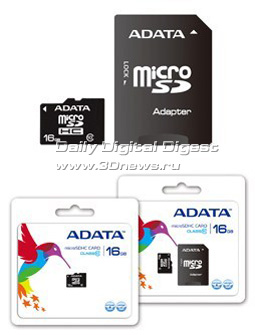 A-DATA microSDHC Class 10 Memory Card