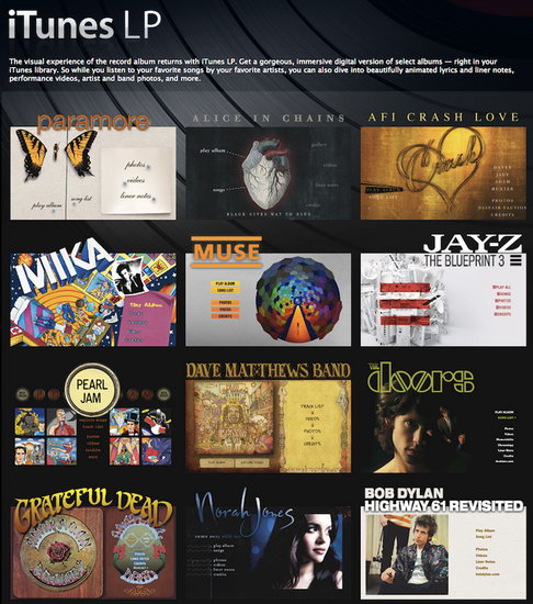 itunes LP