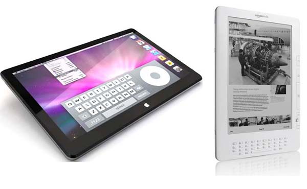 Apple iPad � Amazon Kindle DX