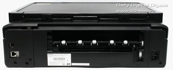 Epson Stylus Photo TX710W. Вид сзади